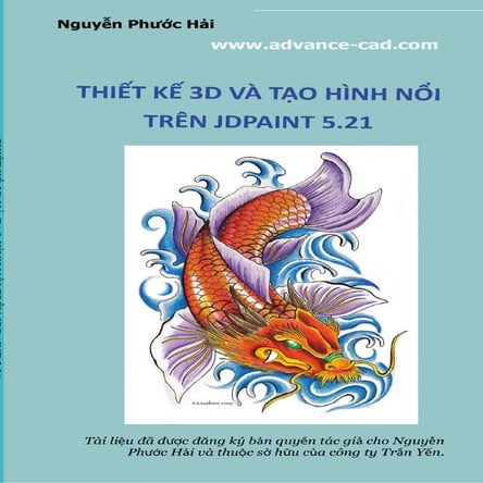 Tài liệu thiết kế 3D trên Jdpaint
