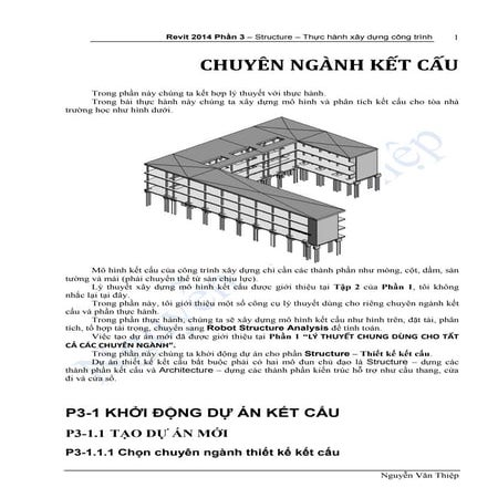 07. giáo trình revit structure tiếng việt
