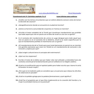 07.  cuestionario de 1a. corintios....