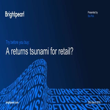 Brightpearl  - try before you buy