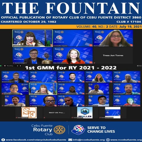 07-19-2021 2nd GMM RCCF E-Bulletin RY 2021-2022 | PDF