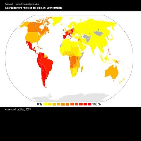 La arquitectura religiosa del siglo XX en Latinoamérica