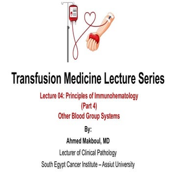 OTHER BLOOD GROUP SYSTEMS | PPT