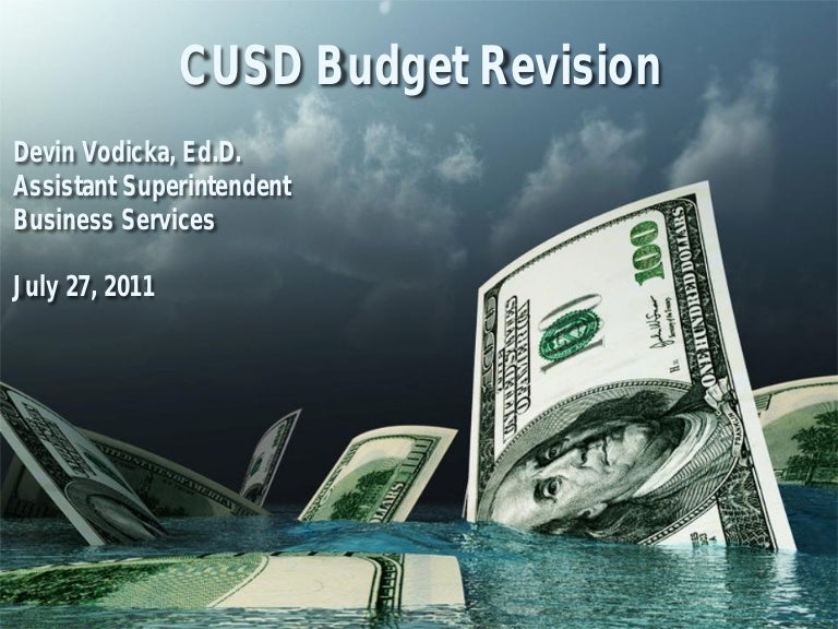 45 Day Budget Revisions