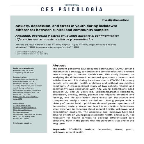 Covid19 and mental health | PDF