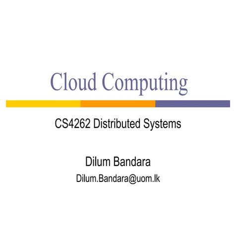 Cloud Computing