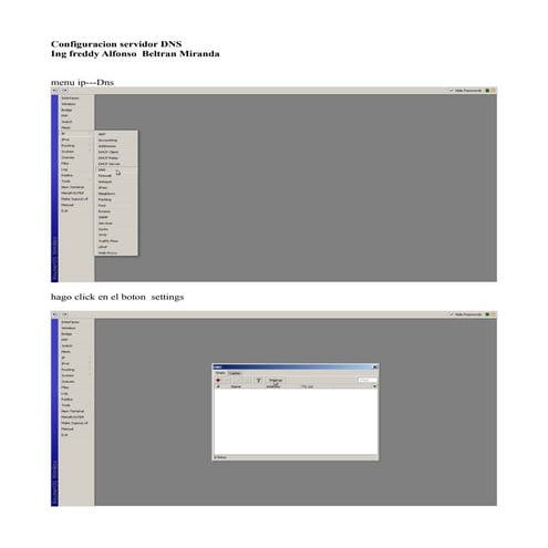 07 config servidor dns mikrotik freddy beltran