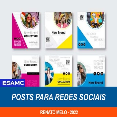 Design para Redes Sociais - Webdesign 2022 | PPT