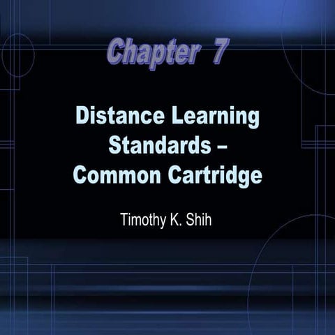 07 distance learning standards-common cartridge