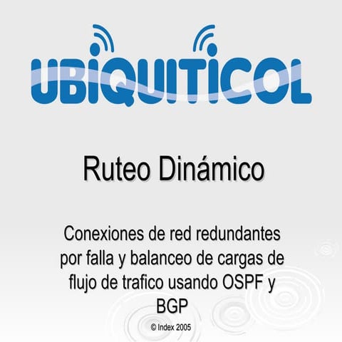 Ruteo Dinamico
