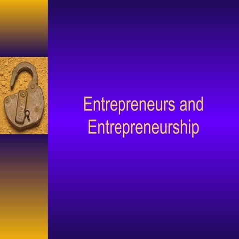 07   entrepreneurship NOTES