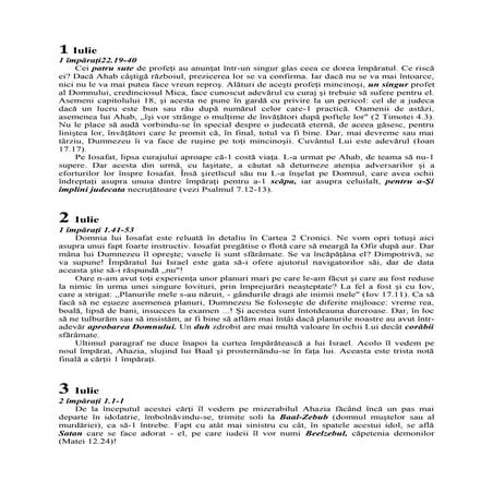07  Iulie Scripturile VOL 2