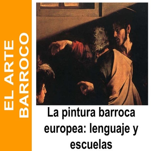 ART 08.F. La pintura barroca europea. Caravaggio.