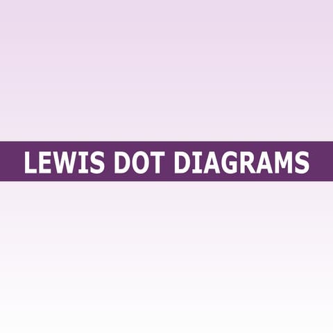 07 lewis dot diagrams
