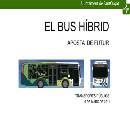 El Bus híbrid de Sant Cugat