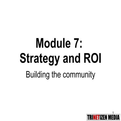 07.Strategy and ROI