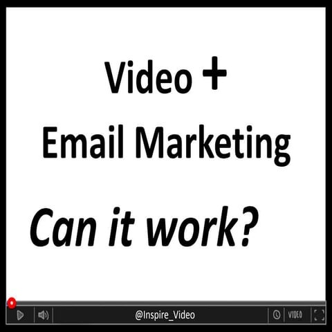 Video Marketing and Email – Can it Work?