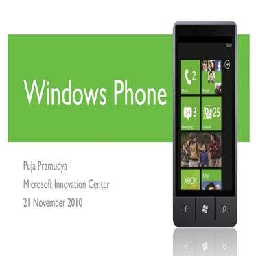 Windows Phone Development