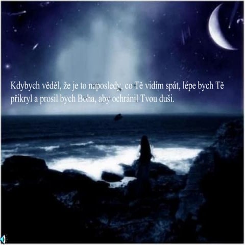 07  ZamyšLení  Kdybych VěDěL