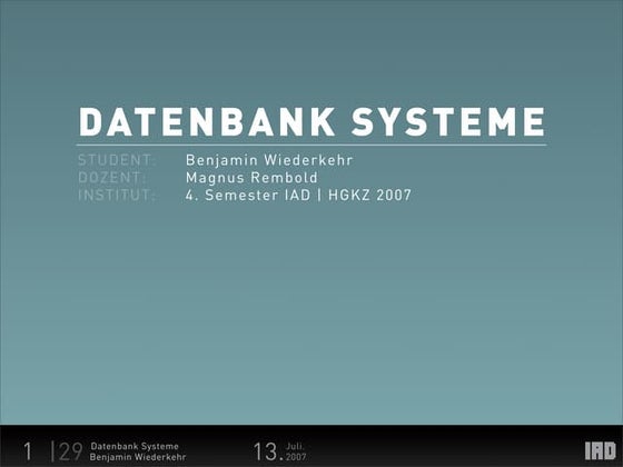 Software Visualization 2 Documentation | PDF