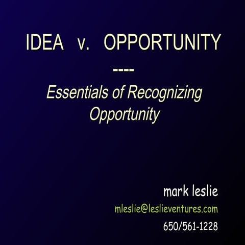 070801 the startup idea