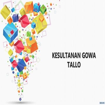 Sejarah Kesultanan Gowa Tallo