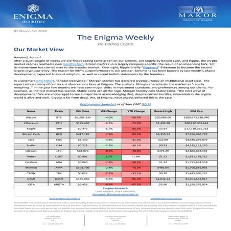071118 enigma weekly   carbon