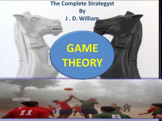 Game theory (Operation Research) | PPTX