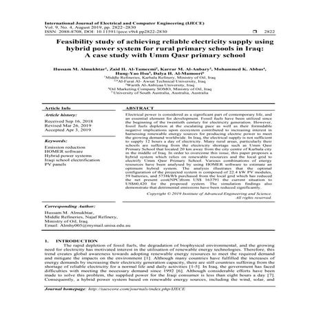 PV-solar / Wind Hybrid Energy System for GSM/CDMA Type Mobile Telephony ...