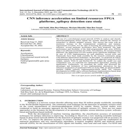 CNN inference acceleration on limited resources FPGA platforms_epilepsy detec...