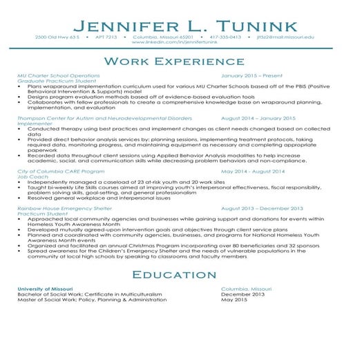 Tunink_Resume