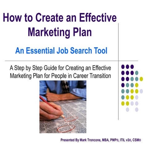 How to Create an Effective Marketing Plan