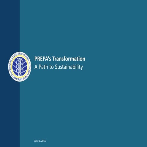 CaribNews Exclusive: PREPA Transformation - June 1,2015