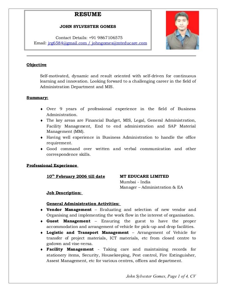 John Resume - 074b5316 8c82 45b2 84a4 C4ab6ae12dc5 150609102617 Lva1 App6891 Thumbnail 4 