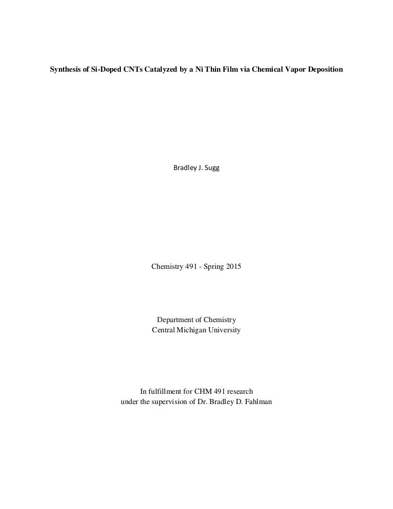 Chemistry term paper
