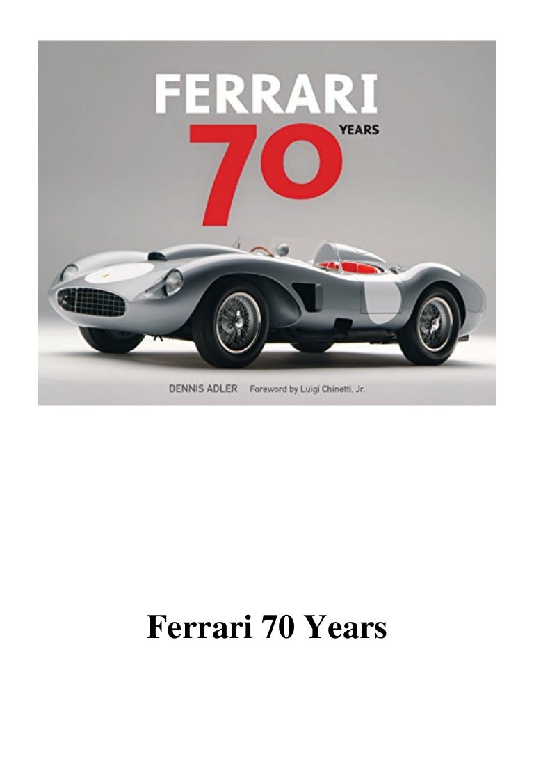 Ferrari 70 Years Dennis Adler Ebook