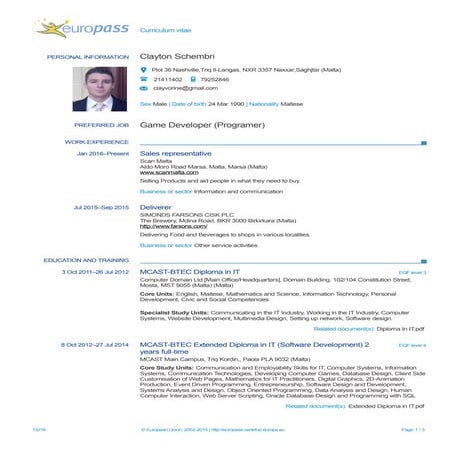 Cv samar | PDF