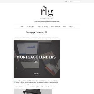 Mortgage Lenders 101 