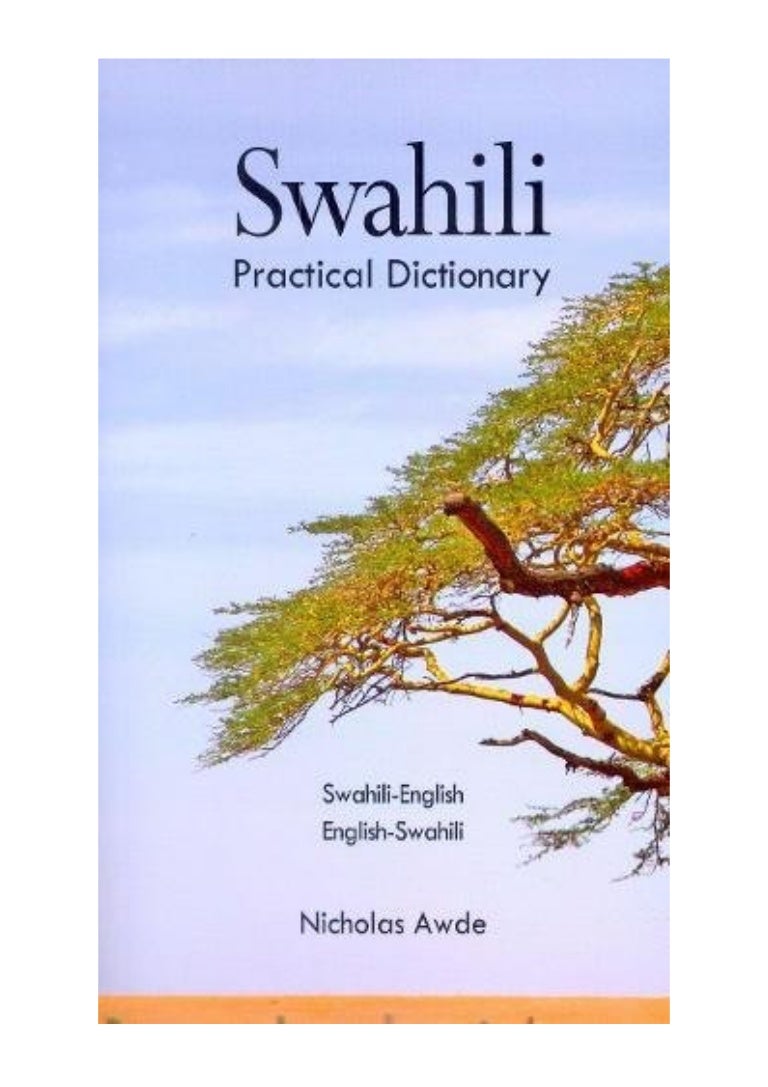 (2019) SwahiliEnglish/EnglishSwahili Practical Dictionary (Hippocre…