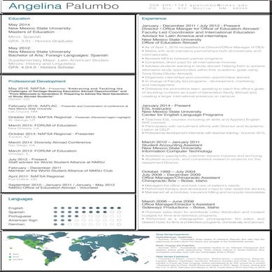 Angelina Palumbo cv