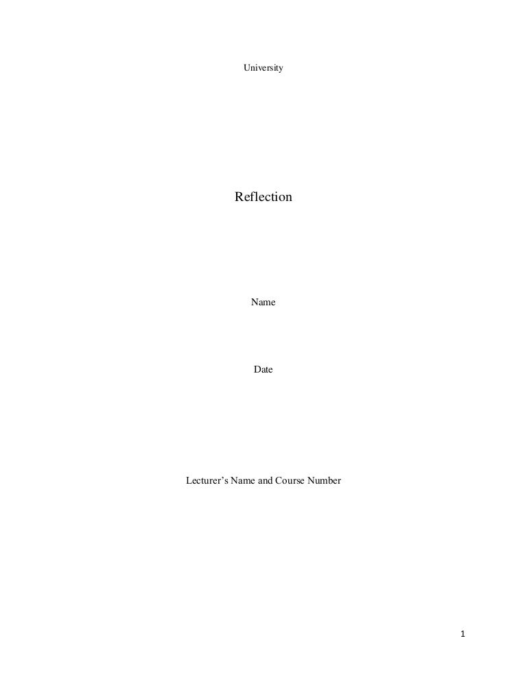 reflective nursing essay examples essay