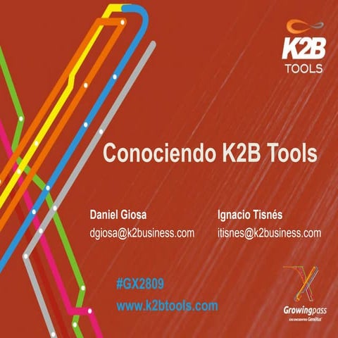 Conociendo K2BTools | PPTX