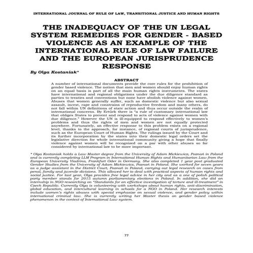 publication Olga Kostaniak