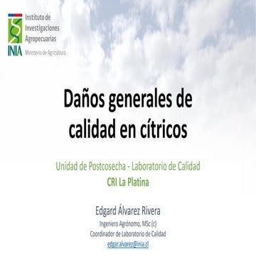07 Aspectos de calidad de cítricos - Presentaciones INEA﻿