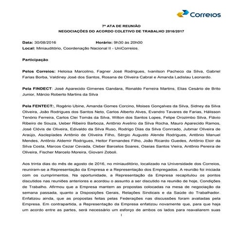 07 ata reunião act 2016 2017 - 30-08-2016f inal
