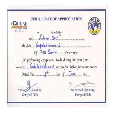 FSP CHENNAI EXPERIENCE