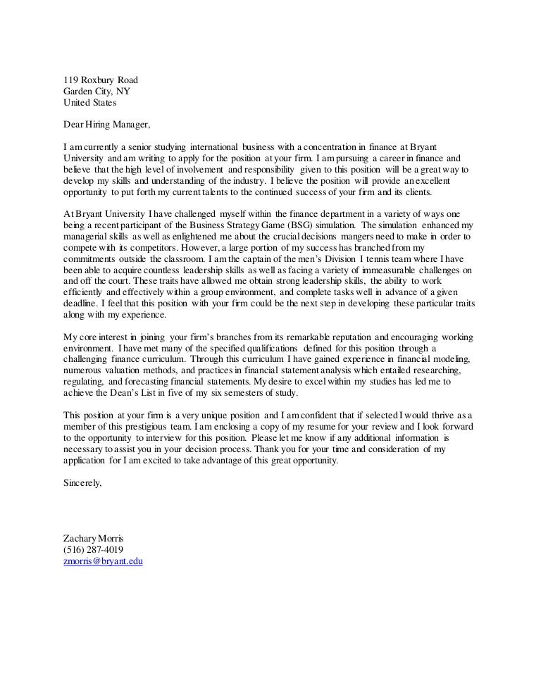 Ditch Rider Cover Letter | blogger.com