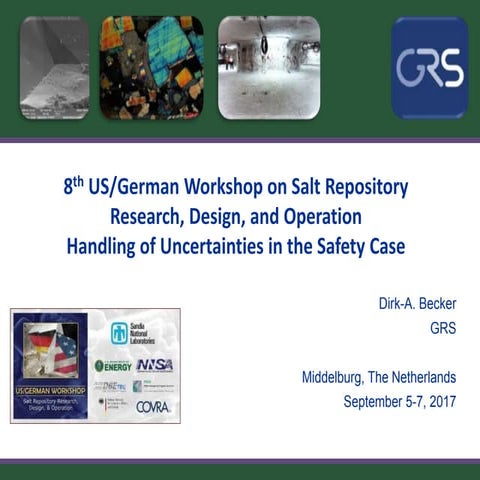 07 Handling of Uncertainties in the Safety Case