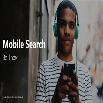 LSA Bootcamp San Francisco: Mobile Marketing: What You Need to Know