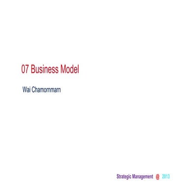 Business model canvas template | PPT